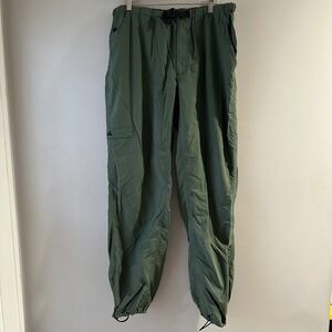 Vintage EMS Hiking Pants Olive Green Good Vintage Nylon Gorpcore Cargo 90s